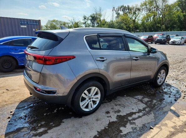 KNDPMCAC5J7308349 2018 KIA SPORTAGE Gray უკანა მარჯვენა
