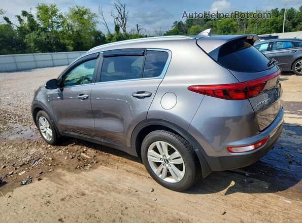 KNDPMCAC5J7308349 2018 KIA SPORTAGE Gray უკანა მარცხენა