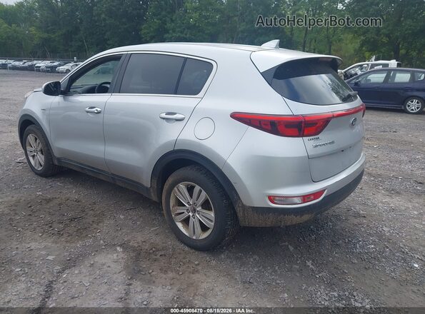 KNDPMCAC5J7311168 2018 KIA SPORTAGE Silver Rear left