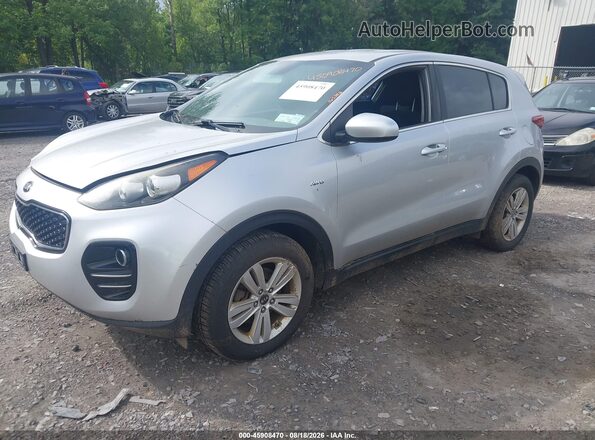 KNDPMCAC5J7311168 2018 KIA SPORTAGE Silver Front left
