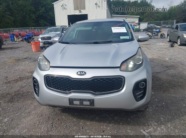 KNDPMCAC5J7311168 2018 KIA SPORTAGE Silver Instrument cluster view
