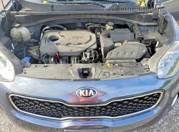 KNDPMCAC5J7361908 2018 KIA SPORTAGE Gray Engine compartment view