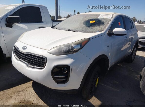 KNDPMCAC5K7510349 2019 KIA SPORTAGE White Front left