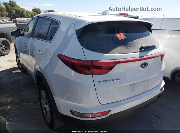 KNDPMCAC5K7510349 2019 KIA SPORTAGE White Rear left