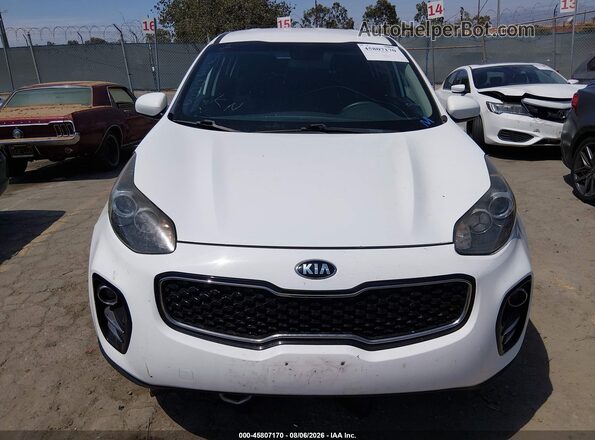 KNDPMCAC5K7510349 2019 KIA SPORTAGE White Dashboard view