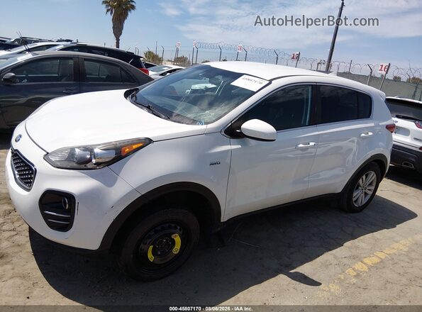 KNDPMCAC5K7510349 2019 KIA SPORTAGE White Rear interior view