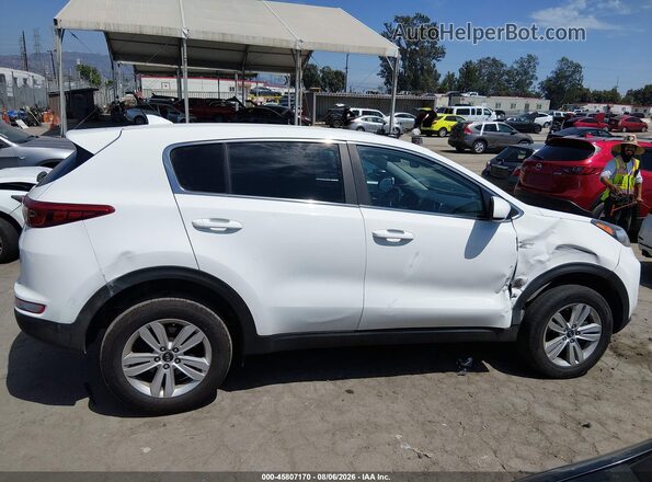 KNDPMCAC5K7510349 2019 KIA SPORTAGE White Instrument cluster view