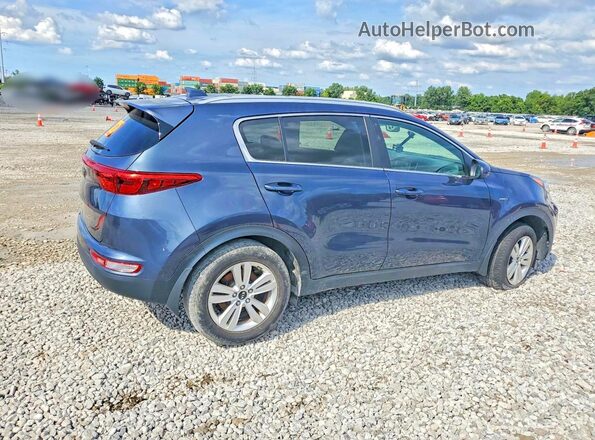 KNDPMCAC5K7597069 2019 KIA SPORTAGE Blue Trasero derecho