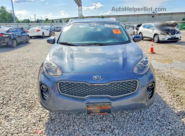 KNDPMCAC5K7597069 2019 KIA SPORTAGE Blue Vista frontal