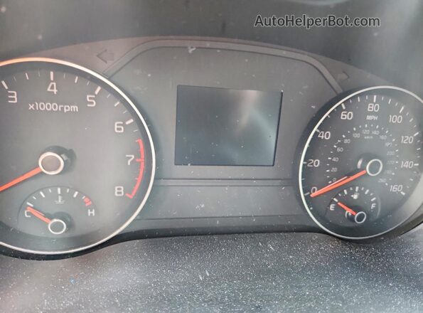 KNDPMCAC5K7597069 2019 KIA SPORTAGE Blue Vista del cuadro de instrumentos