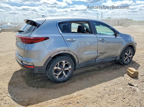 KNDPMCAC5L7663444 2020 KIA SPORTAGE Silver Задня права чверть