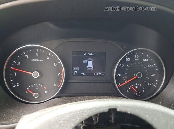 KNDPMCAC5L7663444 2020 KIA SPORTAGE Silver Вид щитка приладів