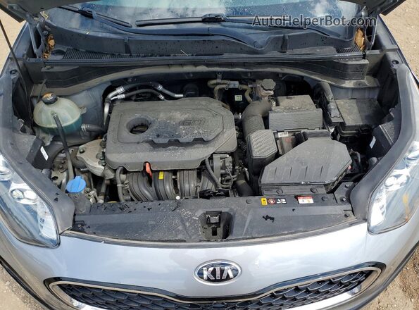 KNDPMCAC5L7663444 2020 KIA SPORTAGE Silver Вид задньої частини салону