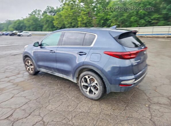 KNDPMCAC5L7705966 2020 KIA SPORTAGE Blue Tył lewy