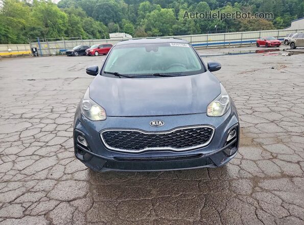 KNDPMCAC5L7705966 2020 KIA SPORTAGE Blue Widok z przodu