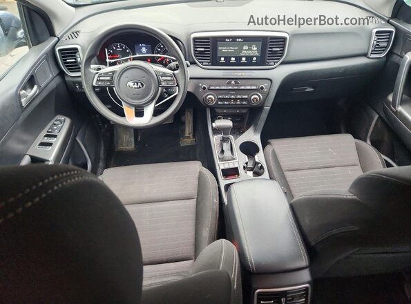KNDPMCAC5L7705966 2020 KIA SPORTAGE Blue Widok deski rozdzielczej