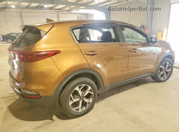 KNDPMCAC5L7707412 2020 KIA SPORTAGE Brown Tył prawy