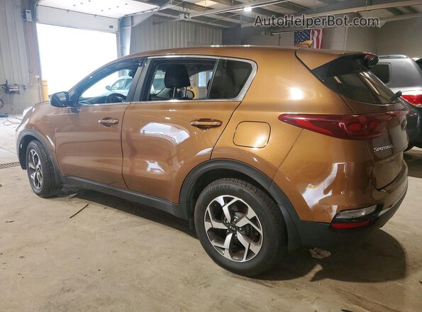 KNDPMCAC5L7707412 2020 KIA SPORTAGE Brown Tył lewy