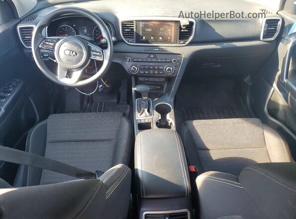 KNDPMCAC5L7707412 2020 KIA SPORTAGE Brown Widok deski rozdzielczej