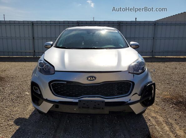 KNDPMCAC5L7832796 2020 KIA SPORTAGE Silver Widok z przodu