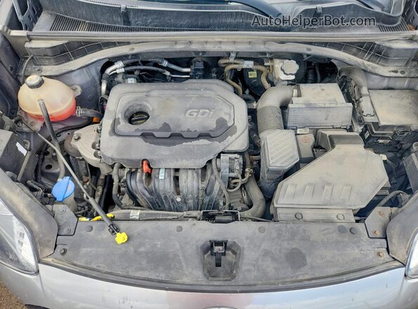 KNDPMCAC5M7879361 2021 KIA SPORTAGE Gray Widok wnętrza z tyłu
