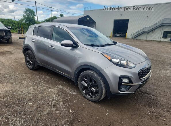 KNDPMCAC5M7879361 2021 KIA SPORTAGE Gray Przód prawy