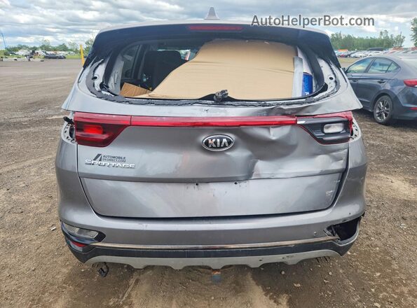 KNDPMCAC5M7879361 2021 KIA SPORTAGE Gray Widok z tyłu