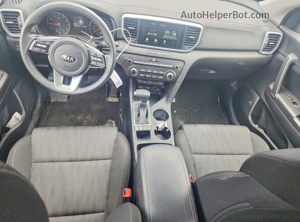 KNDPMCAC5M7879361 2021 KIA SPORTAGE Gray Widok deski rozdzielczej