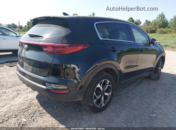KNDPMCAC5N7979736 2022 KIA SPORTAGE Black უკანა მარჯვენა