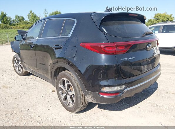 KNDPMCAC5N7979736 2022 KIA SPORTAGE Black უკანა მარცხენა