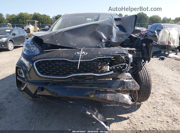 KNDPMCAC5N7979736 2022 KIA SPORTAGE Black უკანა სალონის ხედი