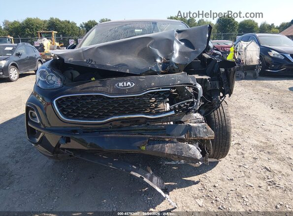 KNDPMCAC5N7979736 2022 KIA SPORTAGE Black წინა ხედი