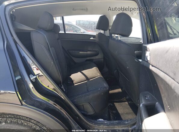 KNDPMCAC5N7979736 2022 KIA SPORTAGE Black VIN კოდის სტიკერის ხედი