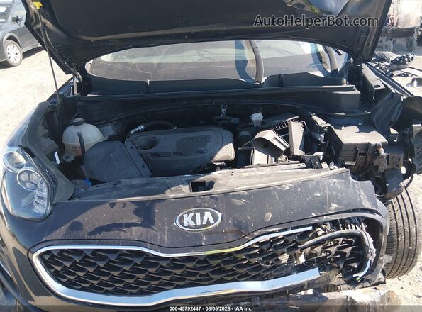 KNDPMCAC5N7979736 2022 KIA SPORTAGE Black უკანა ხედი