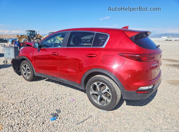 KNDPMCAC5N7980756 2022 KIA SPORTAGE Red Rear left