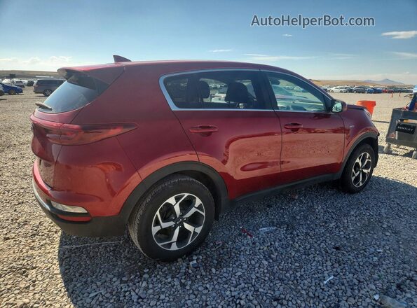 KNDPMCAC5N7980756 2022 KIA SPORTAGE Red Rear right
