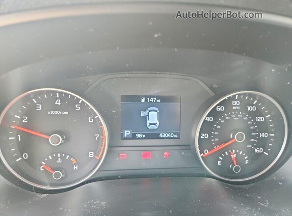 KNDPMCAC5N7980756 2022 KIA SPORTAGE Red Instrument cluster view