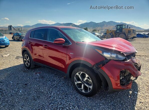 KNDPMCAC5N7980756 2022 KIA SPORTAGE Red Front right