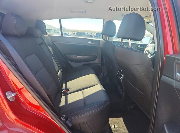 KNDPMCAC5N7980756 2022 KIA SPORTAGE Red Rear seats view