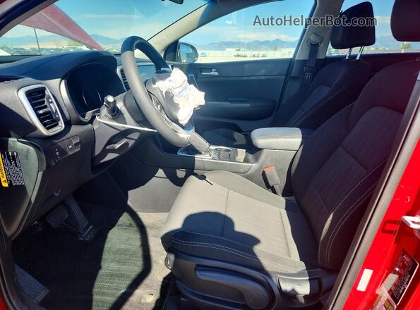 KNDPMCAC5N7980756 2022 KIA SPORTAGE Red Front interior view