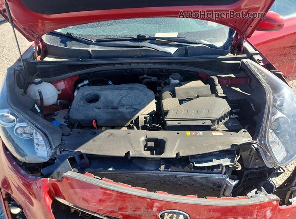 KNDPMCAC5N7980756 2022 KIA SPORTAGE Red Rear interior view