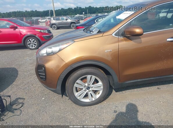 KNDPMCAC6H7120708 2017 KIA SPORTAGE Dark Brown Widok z przodu
