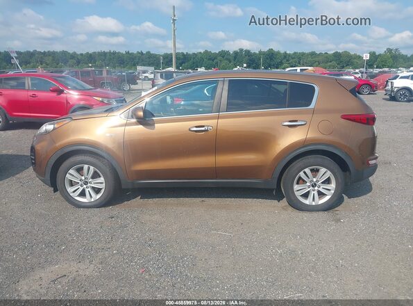 KNDPMCAC6H7120708 2017 KIA SPORTAGE Dark Brown Widok wnętrza 360 stopni