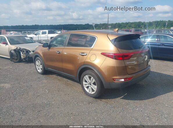 KNDPMCAC6H7120708 2017 KIA SPORTAGE Dark Brown Tył lewy