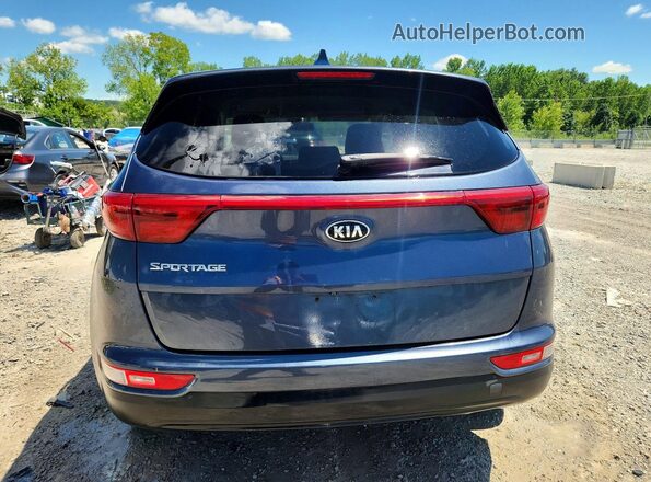 KNDPMCAC6H7255073 2017 KIA SPORTAGE Серый Вид сзади