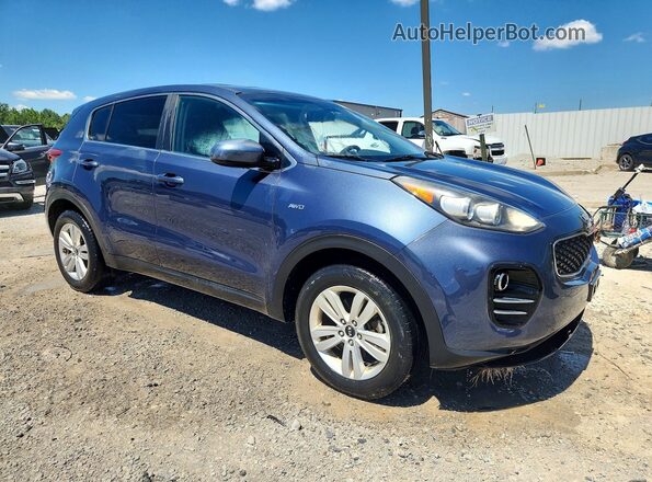 KNDPMCAC6H7255073 2017 KIA SPORTAGE Серый Передняя правая четверть