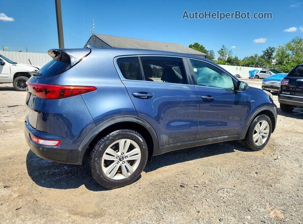 KNDPMCAC6H7255073 2017 KIA SPORTAGE Серый Задняя правая четверть