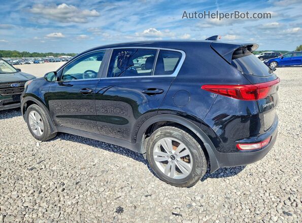 KNDPMCAC6J7340503 2018 KIA SPORTAGE Black Հետևի ձախ