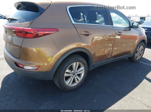 KNDPMCAC6J7349301 2018 KIA SPORTAGE Tan Задня права чверть