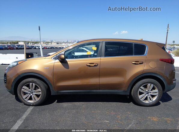 KNDPMCAC6J7349301 2018 KIA SPORTAGE Tan Вид задньої частини салону